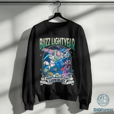 Buzz Lightyear Toy Story Shirt | Vintage Disney Toy Story Tee | Buzz Lightyear PNG | Toy Story Gift Oversized Shirt
