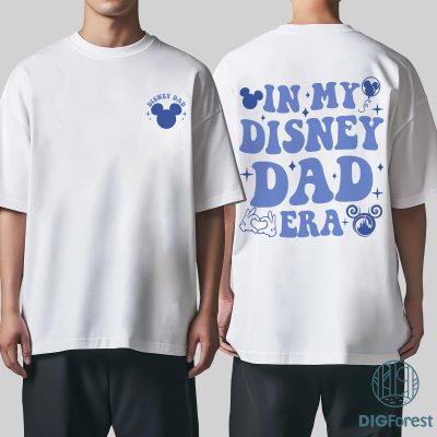 Disney In My DisneyDad Era Shirt | Cool Mickey Dad Tee | Father’s Day Gift | Disneyland Best Dad Ever Shirt | Gift for Disney Dads