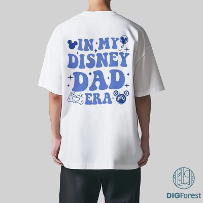 Disney In My DisneyDad Era Shirt | Cool Mickey Dad Tee | Father’s Day Gift | Disneyland Best Dad Ever Shirt | Gift for Disney Dads