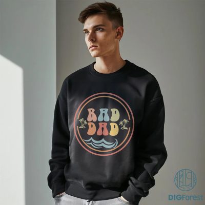 Rad Dad Shirt | Funny Dad T-Shirt | Father’s Day Gift Idea | Cool Daddy Tee | Gift for Dad