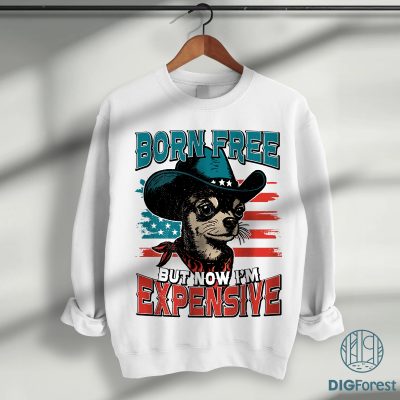 Raisin Hell Cowdog 4th of July Shirt - Born Free But Now I’m Expensive PNG | Western Patriotic Gift Raisin Hell Cowdog 4th of July Shirt - Born Free But Now I’m Expensive PNG | Western Patriotic Gift