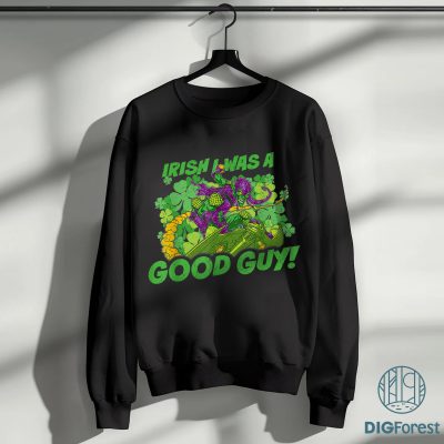 Marvel Green Goblin Irish I Was a Good Guy St Patrick’s Day Png | Happy St Patricks Day Shirt | Green Goblin Shamrock Shirt