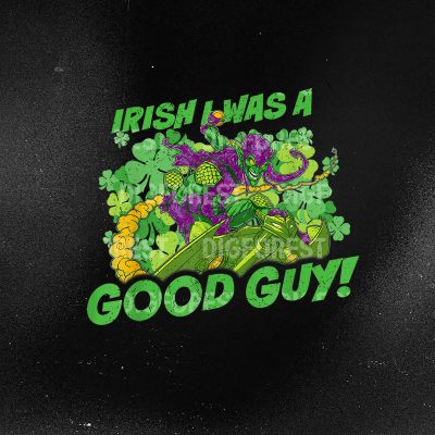 Marvel Green Goblin Irish I Was a Good Guy St Patrick’s Day Png | Happy St Patricks Day Shirt | Green Goblin Shamrock Shirt