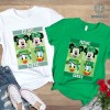 Disney Mickey and Friends St Patricks Day Png | Disneyland Mickey Feel Lucky Irish Leaf Clover Shirt | Magic Kingdom WDW St Paddys Day Shirt | Digital Download