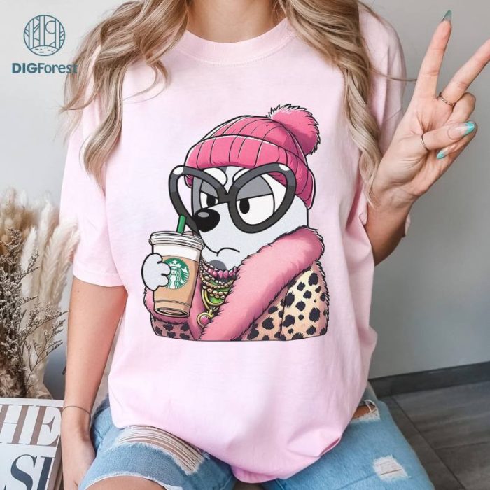 Muffin Boujee Coffee Sweatshirt | Muffin Heeler PNG| Bluey Bingo Shirt | Bluey Family Birthday Shirt | Funny Muffin Shirt | Muffin Tee