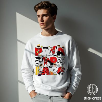 Disney Incredible Dad Shirt | The Incredibles Family Tee | Bob Parr Super Dad Shirt | Father’s Day Gift | Papa Shirt