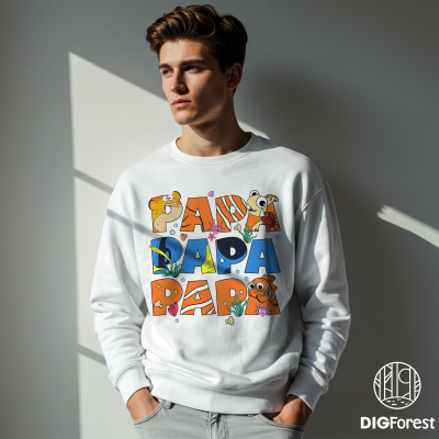 Disney Finding Nemo Dad Shirt | Marlin & Nemo Family Tee | Funny Nemo Dad Shirt | Father’s Day Gift | Super Dad Papa Shirt