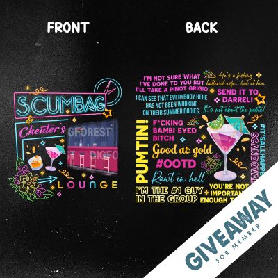 Vintage Send It To Darrell Shirt | Scumbag & Cheater's Lounge Design | Vanderpump Rules Lala Kent Shirt | Team Ariana Bravo Gift