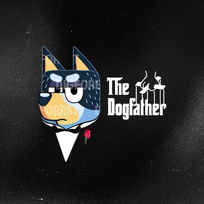 Bluey The Dogfather Shirt | Bandit Heeler Dad Tee | Bluey Family Shirt | Funny Gift for Dad