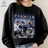 Micah Parsons Vintage Style Bootleg T-Shirt, Micah Parsons PNG, Vintage 90s Graphic Sport Tee, Football Bootleg Gift