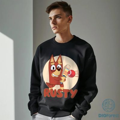 Rusty Bluey Shirt | Bluey Family Matching Tee | Bandit, Chilli, Bingo & Bluey Shirt | Bluey Gift Shirt for Dad, Mum & Toddlers Rusty Bluey Shirt | Bluey Family Matching Tee | Bandit, Chilli, Bingo & Bluey Shirt | Bluey Gift Shirt for Dad, Mum & Toddlers