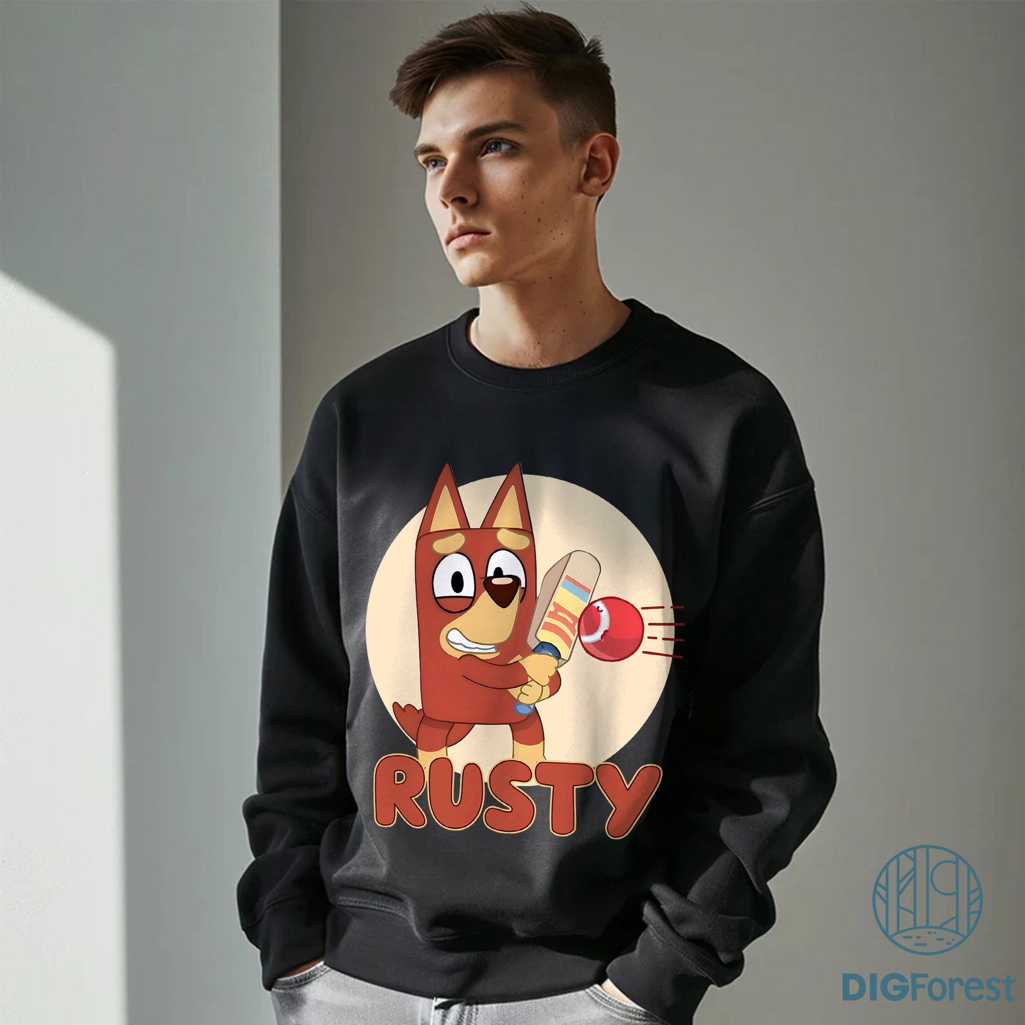 Rusty Bluey Shirt | Bluey Family Matching Tee | Bandit, Chilli, Bingo & Bluey Shirt | Bluey Gift Shirt for Dad, Mum & Toddlers Rusty Bluey Shirt | Bluey Family Matching Tee | Bandit, Chilli, Bingo & Bluey Shirt | Bluey Gift Shirt for Dad, Mum & Toddlers