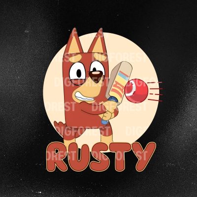 Rusty Bluey Shirt | Bluey Family Matching Tee | Bandit, Chilli, Bingo & Bluey Shirt | Bluey Gift Shirt for Dad, Mum & Toddlers Rusty Bluey Shirt | Bluey Family Matching Tee | Bandit, Chilli, Bingo & Bluey Shirt | Bluey Gift Shirt for Dad, Mum & Toddlers