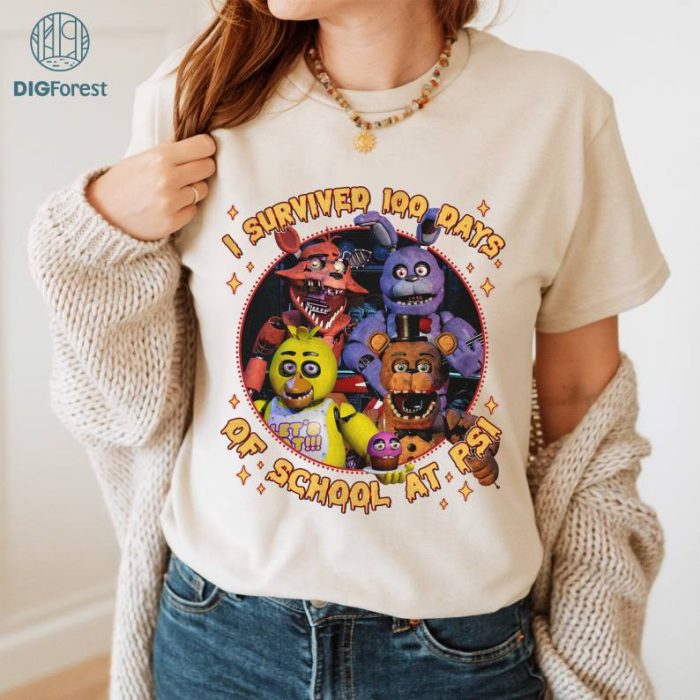 Fnaf Five Nights At Freddy'S Png | Five Nights At Freddy'S Sublimation | Halloween Five Nights At Freddy'S Shirt| Fnaf Clipart