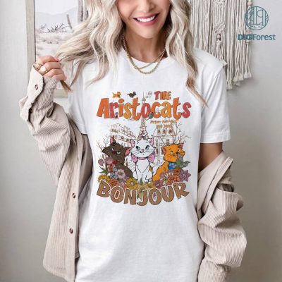 Disney Vintage Aristocats Bonjour PNG, Floral Aristocats Shirt, Disneyland Cats Shirt, Everybody Wants Cat, Marie Berlioz Toulouse Tee Disney Vintage Aristocats Bonjour PNG, Floral Aristocats Shirt, Disneyland Cats Shirt, Everybody Wants Cat, Marie Berlioz Toulouse Tee