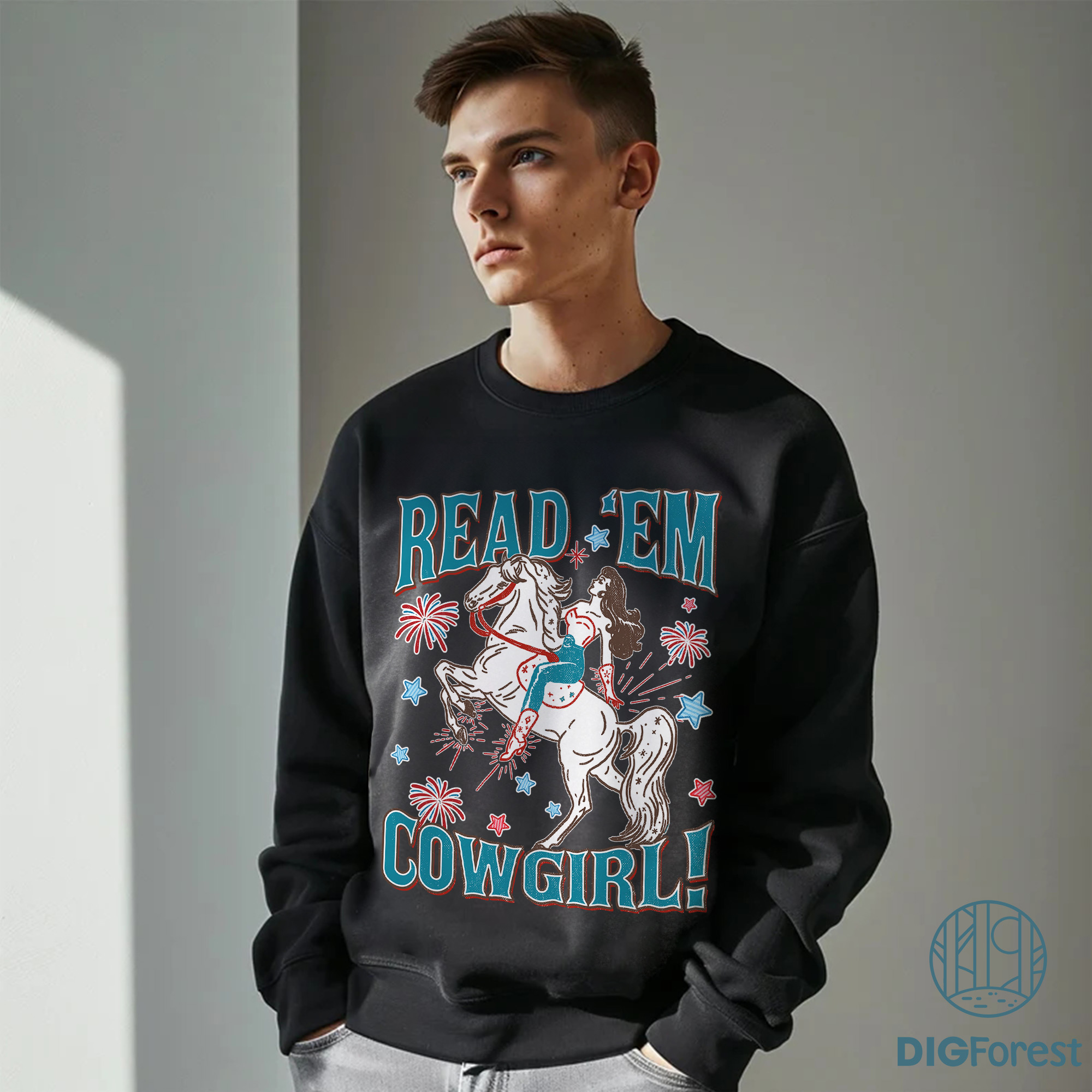 Read ‘Em Cowgirl Shirt – Bookish Western Cowgirl PNG Sublimation Design for Book Lovers Read ‘Em Cowgirl Shirt – Bookish Western Cowgirl PNG Sublimation Design for Book Lovers