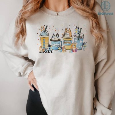 Bluey Coffee Sweatshirt | Bluey PNG | Bluey Dog Shirt | Bluey Characters Bluey Family Shirt | Bluey Toddler Shirt | Bluey Mum Shirt Bluey Coffee Sweatshirt | Bluey PNG | Bluey Dog Shirt | Bluey Characters Bluey Family Shirt | Bluey Toddler Shirt | Bluey Mum Shirt