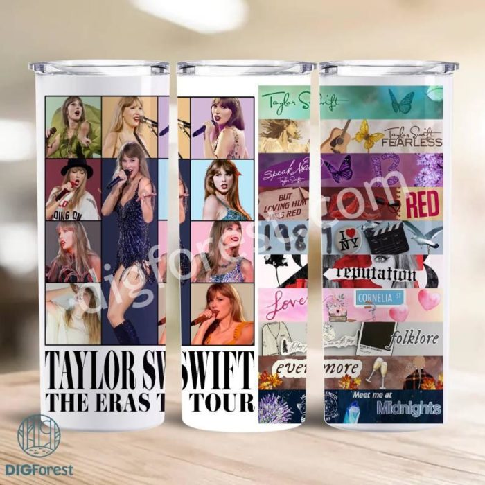 The Eras Tour 2024 Tumbler, Midnights Tumbler Wrap Design, Swiftie 20oz Tumbler Wrap Png, Tumbler Wrap Design Png, Taylor, Eras Tour Png