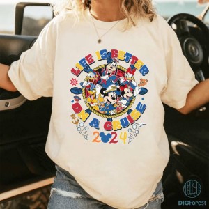 Disneyland Cruise Line 2024 PNG, Mickey & Friends Life is Better on a Cruise Shirt, Disneyland Cruise Family Shirts, DisneyTrip 2024 Shirt