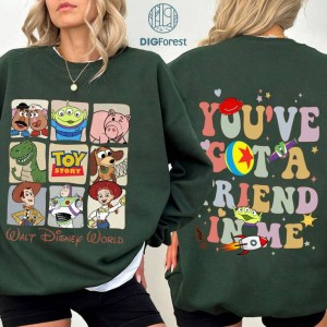 Disney Toy Story Jessie and Buzz Lightyear PNG | Toy Story Birthday Shirt | You've Got A Friend In Me | Toy Story Vacation Trip Shirt