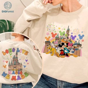 Disney Mickey And Friends Balloons PNG, Disney Colorful Shirt, Disney Magical Kingdom, Disney Shirt, Disney 2023 Trip, Disneyland, Family