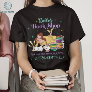 Instant Download | Disney Tale As Old As Time Shirt | Belle's Book Shop Shirt Download | Belle Princess PNG | Beauty and The Beast PNG