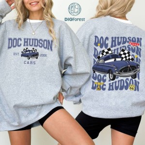 Digital Download Download | Disney Doc Hudson Shirt Download | Cars Movie PNG | Racing Cars Digital Download | Doc Hudson PNG | Cars Land PNG