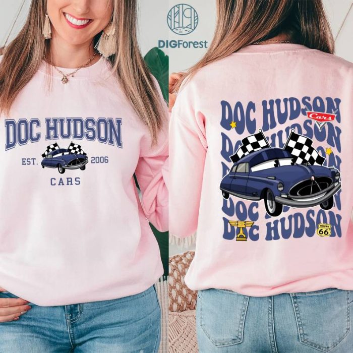 Digital Download Download | Disney Doc Hudson Shirt Download | Cars Movie PNG | Racing Cars Digital Download | Doc Hudson PNG | Cars Land PNG