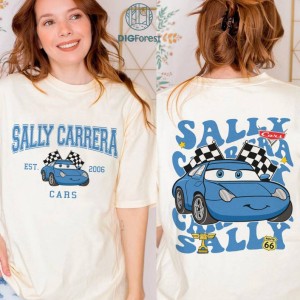Digital Download | Disney Sally Carrera Shirt Download | Cars Movie PNG | Racing Cars Digital Download | Sally Carrera PNG | Cars Clipart