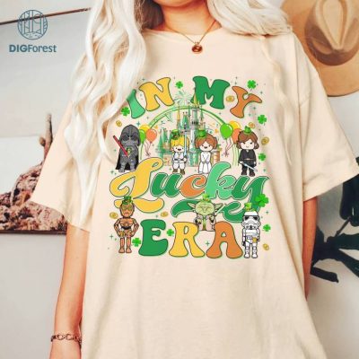 Starwars Happy Patrick Day In My Lucky Era Png | Darth Vader Stormtrooper WDW Disneyland Castle Family Saint Patrick Lucky Shamrock Shirt Starwars Happy Patrick Day In My Lucky Era Png | Darth Vader Stormtrooper WDW Disneyland Castle Family Saint Patrick Lucky Shamrock Shirt