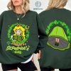 Two-sided Disney Princess Peach Shamrock St Patrick's Day Shirt | Super Mario Four Leaf Clover Shamrock Shirt, Let's get shamrocked Shirt Two-sided Disney Princess Peach Shamrock St Patrick's Day Shirt | Super Mario Four Leaf Clover Shamrock Shirt, Let's get shamrocked Shirt