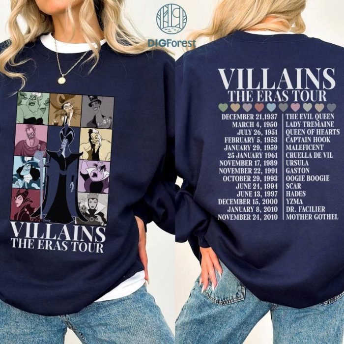 Disneyland Villains Jafar Eras Tour PNG, Disneyland Jafar Villains Shirt, Maleficent Ursula Hades Shirt, Villain Squad Shirt, WDW Shirt