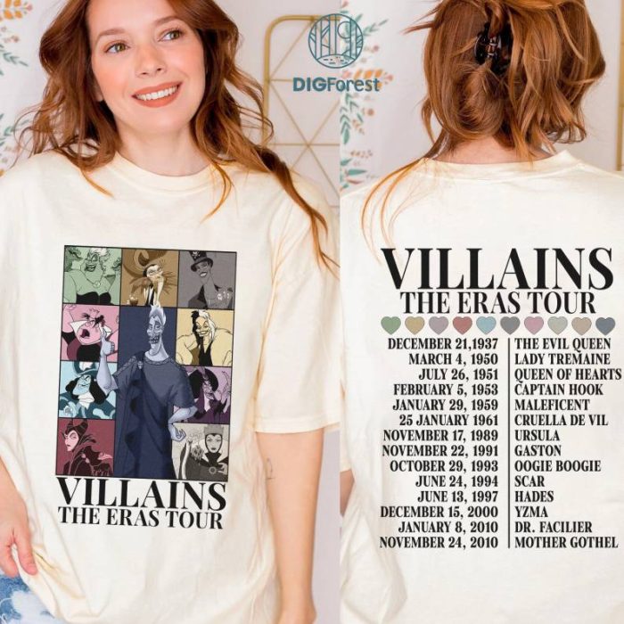 Disneyland Villains Hades Eras Tour PNG, Disneyland Villains Hades Shirt, Maleficent Ursula Shirt, Villain Squad Shirt, WDW Shirt