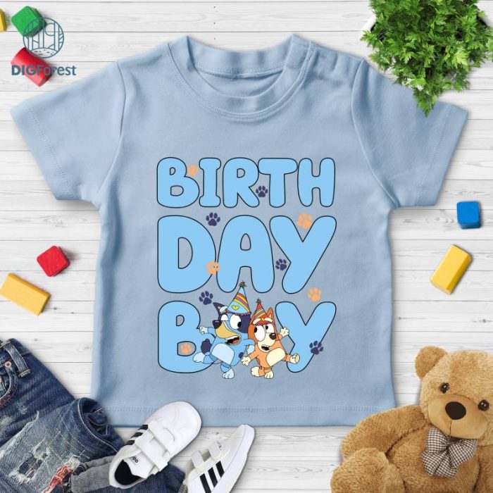 Bluey Bingo Birthday Sweatshirt, Personalized Bluey Birthday Shirt, Bluey Birthday Girl Shirt, Bluey Birthday Boy Tee, Bluey Birthday Party