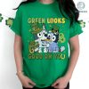 Bluey Happy St Patrick's Day PNG, Bluey Muffin Patrick's Day, Green Looks Good On You, Bluey Four Leaf Clover Shamrock Tee Paddy's Day Tee Bluey Happy St Patrick's Day PNG, Bluey Muffin Patrick's Day, Green Looks Good On You, Bluey Four Leaf Clover Shamrock Tee Paddy's Day Tee