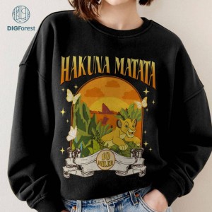 Vintage Disney Hakuna Matata 10-Miler Shirt | Springtime Surprise Weekend | runDisney Lion King Simba Shirt | Marathon Weekend 2024
