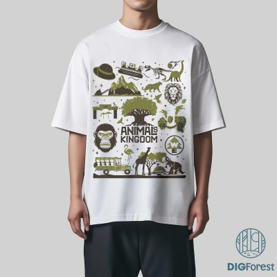 Disney Animal Kingdom Safari Shirt | Family Matching Safari PNG | Animal Kingdom Sublimation Design | Safari Digital Download Tee