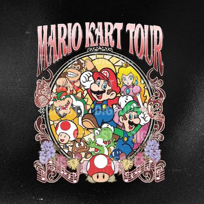 Vintage Mario Kart Tour Shirt | Super Mario Princess Road Trip Tee | Mario Kart Birthday Shirt | Video Game Character Shirt