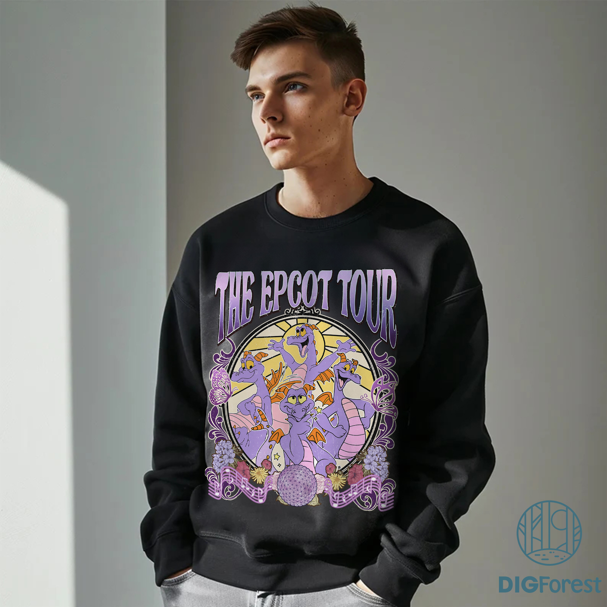 Disney Figment Epcot Tour Shirt | One Little Spark Purple Dragon Shirt | Epcot Festival 2025 Vacation Tee | Figment Disney Shirt Disney Figment Epcot Tour Shirt | One Little Spark Purple Dragon Shirt | Epcot Festival 2025 Vacation Tee | Figment Disney Shirt