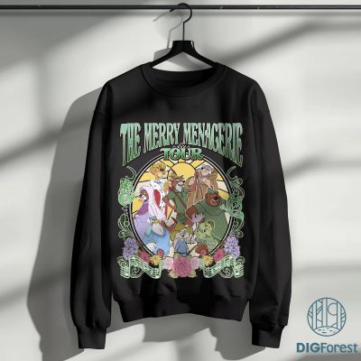 Disney Robin Hood Merry Menagerie Tour Shirt | Vintage Robin Hood Shirt | Merry Menagerie Family Vacation Tee | Disneyland Tour 2025 Shirt