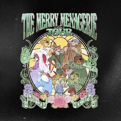 Disney Robin Hood Merry Menagerie Tour Shirt | Vintage Robin Hood Shirt | Merry Menagerie Family Vacation Tee | Disneyland Tour 2025 Shirt
