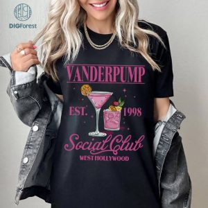 Digital Download, Vanderpump Social Club Png, Pump Rules Cocktail, Real Housewives, Scandoval Pump Rules, VPR Merch
