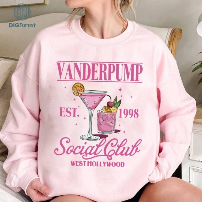 Digital Download, Vanderpump Social Club Png, Pump Rules Cocktail, Real Housewives, Scandoval Pump Rules, VPR Merch