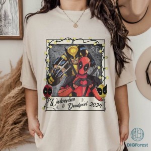 Deadpool 3 Shirt, Deadpool & Wolverine PNG, Wolverine Deadpool Movie Shirt, Ryan Reynolds Hugh Jackman Shirt, Superhero X-Men Shirt