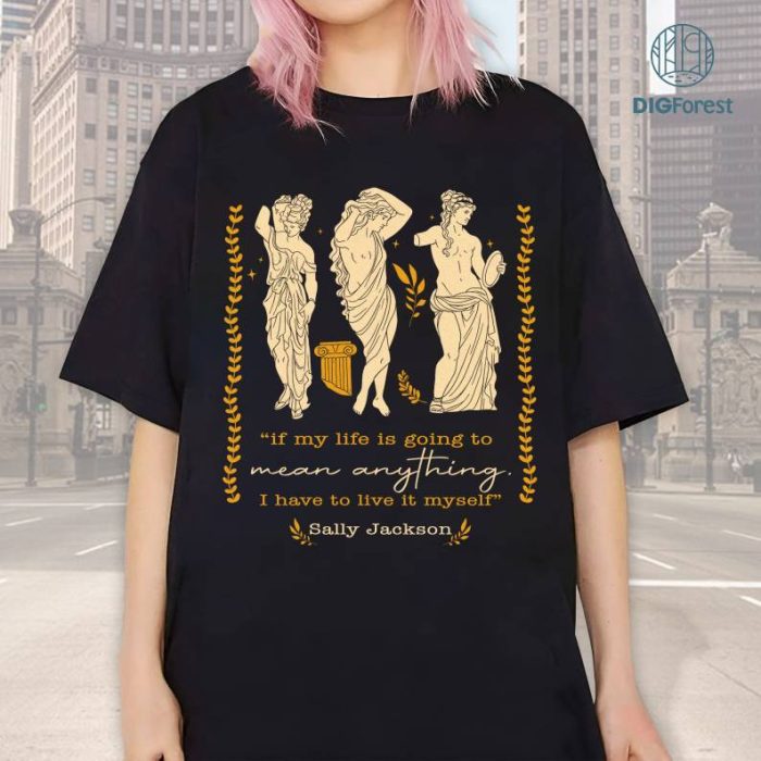 Percy Jackson and the Olympians Shirt | Lightning Thief | Percy Jackson Quotes Shirt | Gift for Readers | Greek Gods Shirt