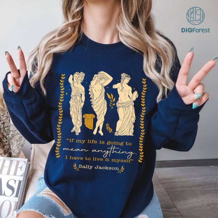 Percy Jackson and the Olympians Shirt | Lightning Thief | Percy Jackson Quotes Shirt | Gift for Readers | Greek Gods Shirt