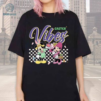 Disney Mickey Minnie Easter Egg Shirt, Disney Easter Day, Disney Characters Happy Easter Shirt, Disney Family Easter, Disneyland Easter Shirt