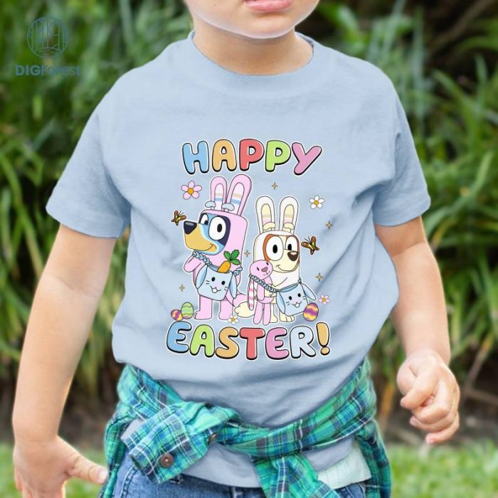 Happy Easter Png, Blue Dogs Easter Shirt, Easter Bunny Png, Easter Eggs Png, Easter Rabbit Png,Easter Day Png, Easter Vibes Png,Magical Easter