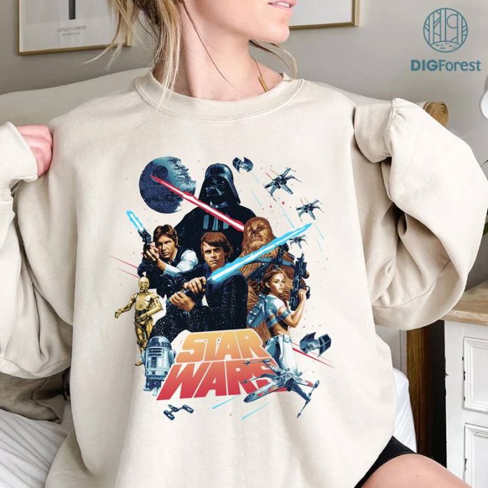 Disney Retro Disneyland StarWars Shirt, Vintage Starwars 90s Shirt, Disneytrip Shirt, Starwar Fan Shirt, Starwar Bootleg Tee, Movie Fan Shirt