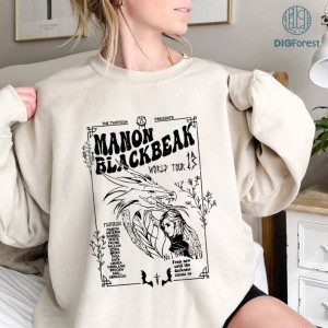 Manon Blackbeak Throne of Glass PNG, The Thirteen Shirts, From Now Until The Darkness Claims Us Tee, ACOTAR Crescent City